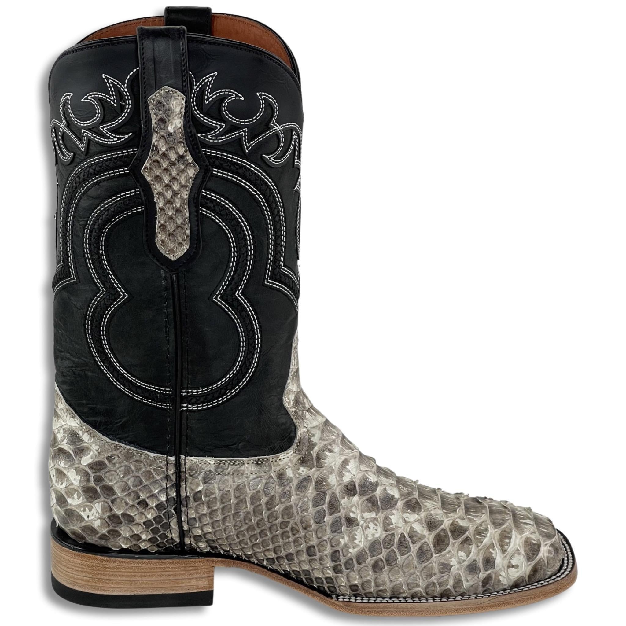 PITON SNAKE | MEN SQUARE TOE WESTERN BOOTS