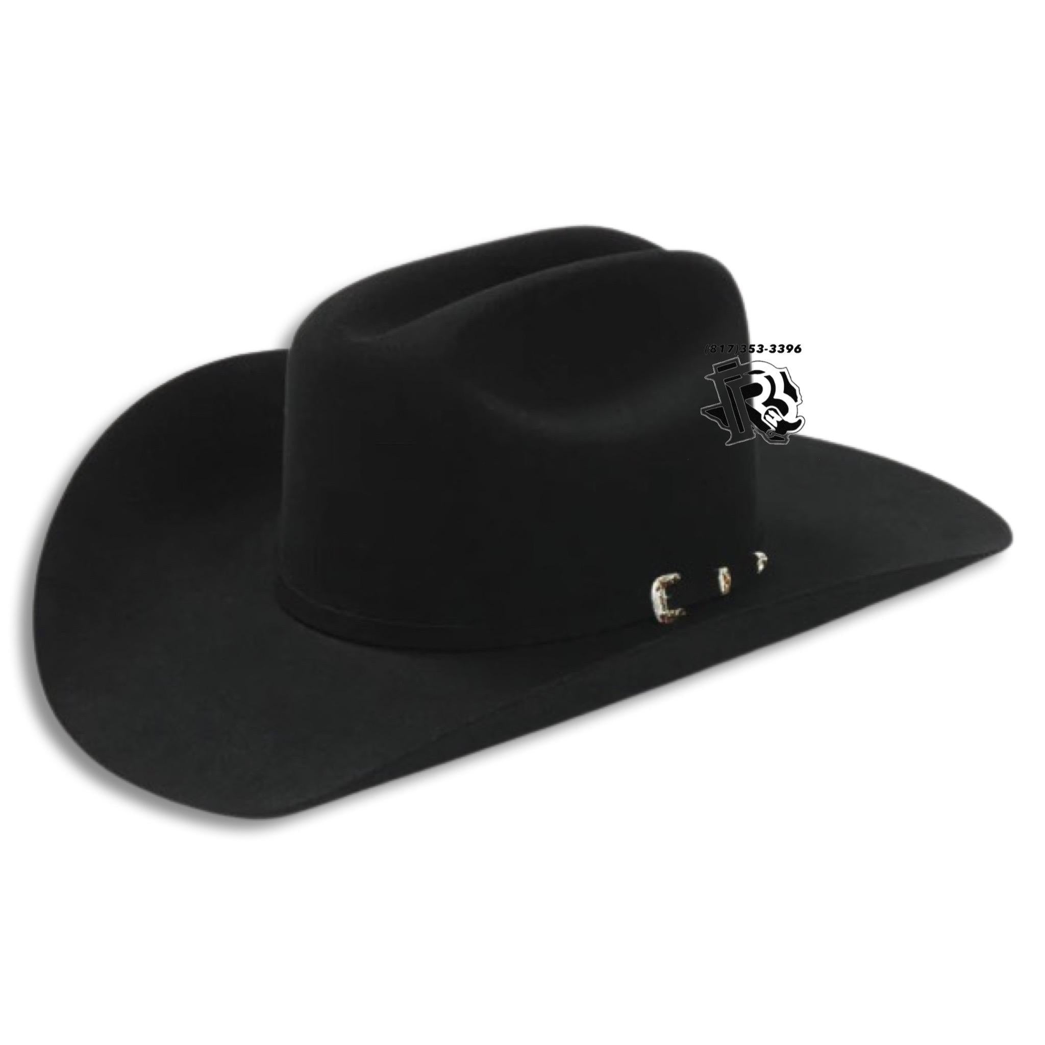 30X BLACK “ EL PATRON “ | STESTON FELT COWBOY HAT