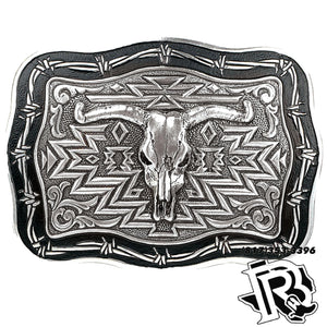 CRUMRINE VINTAGE STEER SKULL BUCKLE 38026