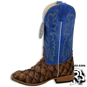 CIGAR MATTE BIG BASS ORIGNAL | MEN SQUARE TOE BOOTS