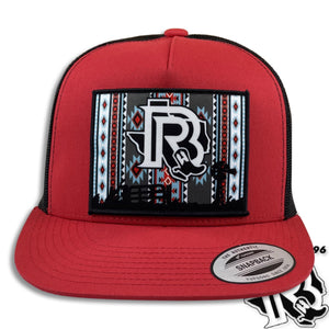 BR WINTER  PATCH | RED/BLACK CAP