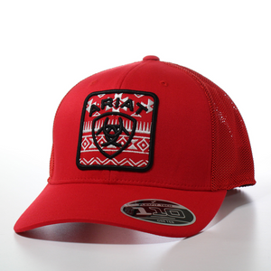ARIAT SOUTHWESTERN RED LOGO - HATS CAP - A300064504