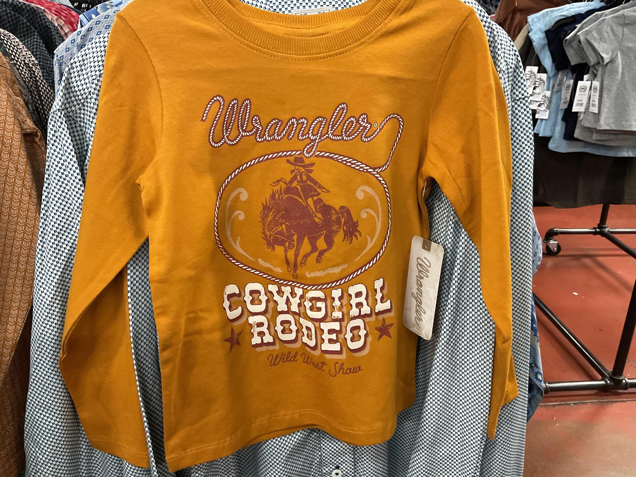 Wrangler girls long sleeve