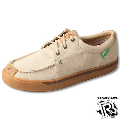 Twisted X : Men's Hooey Lopers Oxford TAN (MHYC011)
