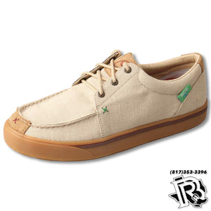 Twisted X : Men's Hooey Lopers Oxford TAN (MHYC011)