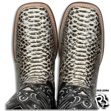 Load image into Gallery viewer, ORIGINAL PYTHON SNAKE | SQUARE TOE MEN BOOTS STYLE #1010