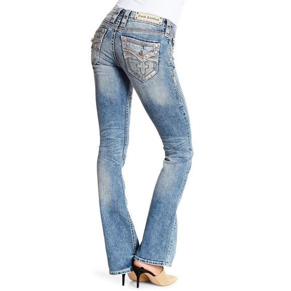 ROCK REVIVAL LUZ BOOTCUT JEANS