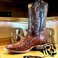 Load image into Gallery viewer, TOOL LEATHER | COGNAC SQUARE TOE MEN BOOT MOH315