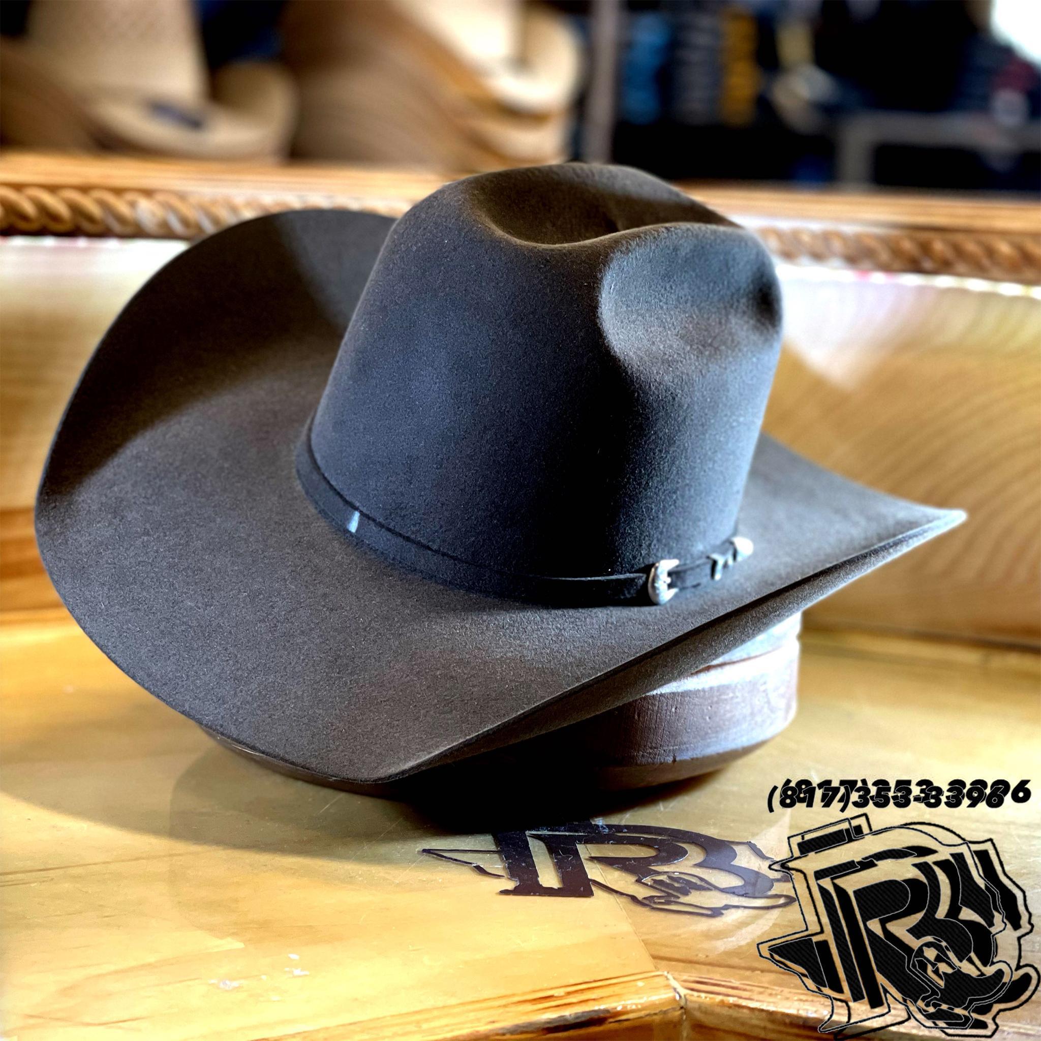 7X CHOCOLATE AMERICAN HAT FELT COWBOY HAT