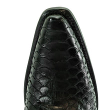 Load image into Gallery viewer, Women&#39;s Corral Black Python Full Exotic Tall Top Boots (A4069)