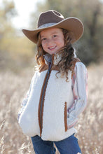 Load image into Gallery viewer, GIRLS SHERPA VEST (CWV8410001)