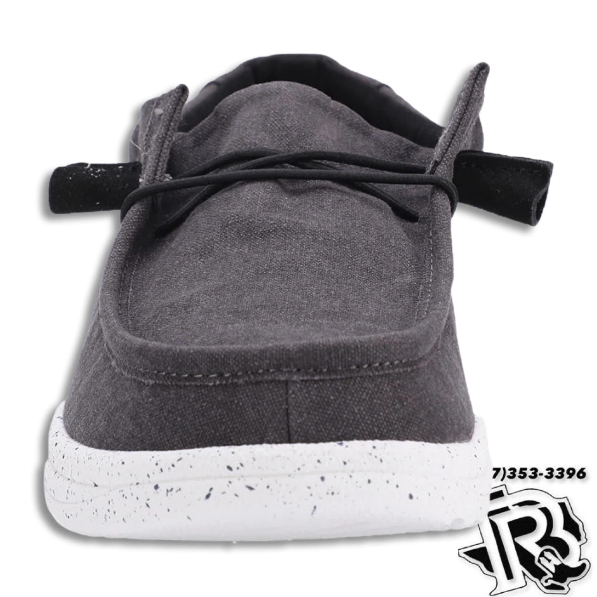 “ PAUL “ | BLACK MEN'S CASUAL CANVAS SHOE