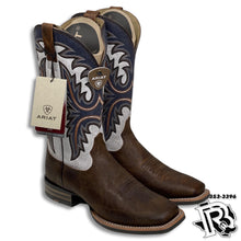 Load image into Gallery viewer, Men Boots | Square Toe Western Boots Brown Leather 10040428 Ariat boot