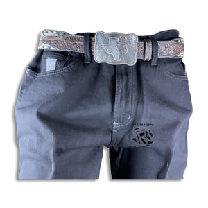 “ Sergio “ STRAIGHT LEG | MEN'S CINCH JEANS SILVER LABEL BLACK MB98034012 SILVER LABEL
