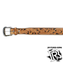 Load image into Gallery viewer, TWISTED X BELT | TOOLED LEATHER HANDPAINTED MEN BELT (XIBN-3)