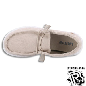 “ PAULA “ | WOMEN BEIGE CASUAL CANVAS SHOE