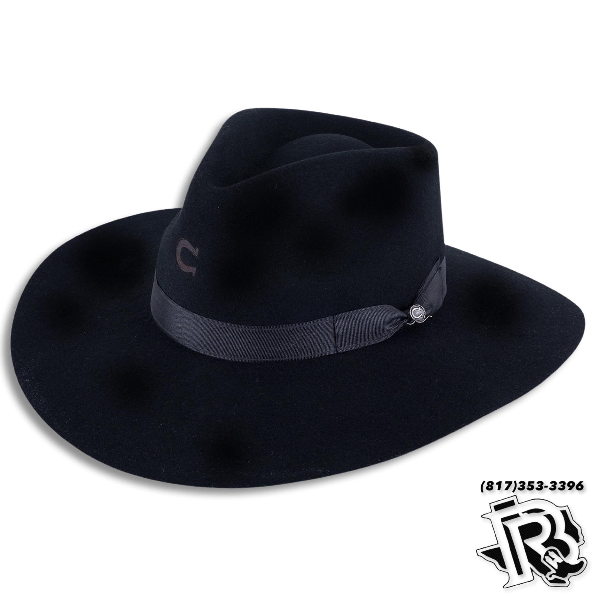 Charlies 1 Horse Women's Black Highway Hat