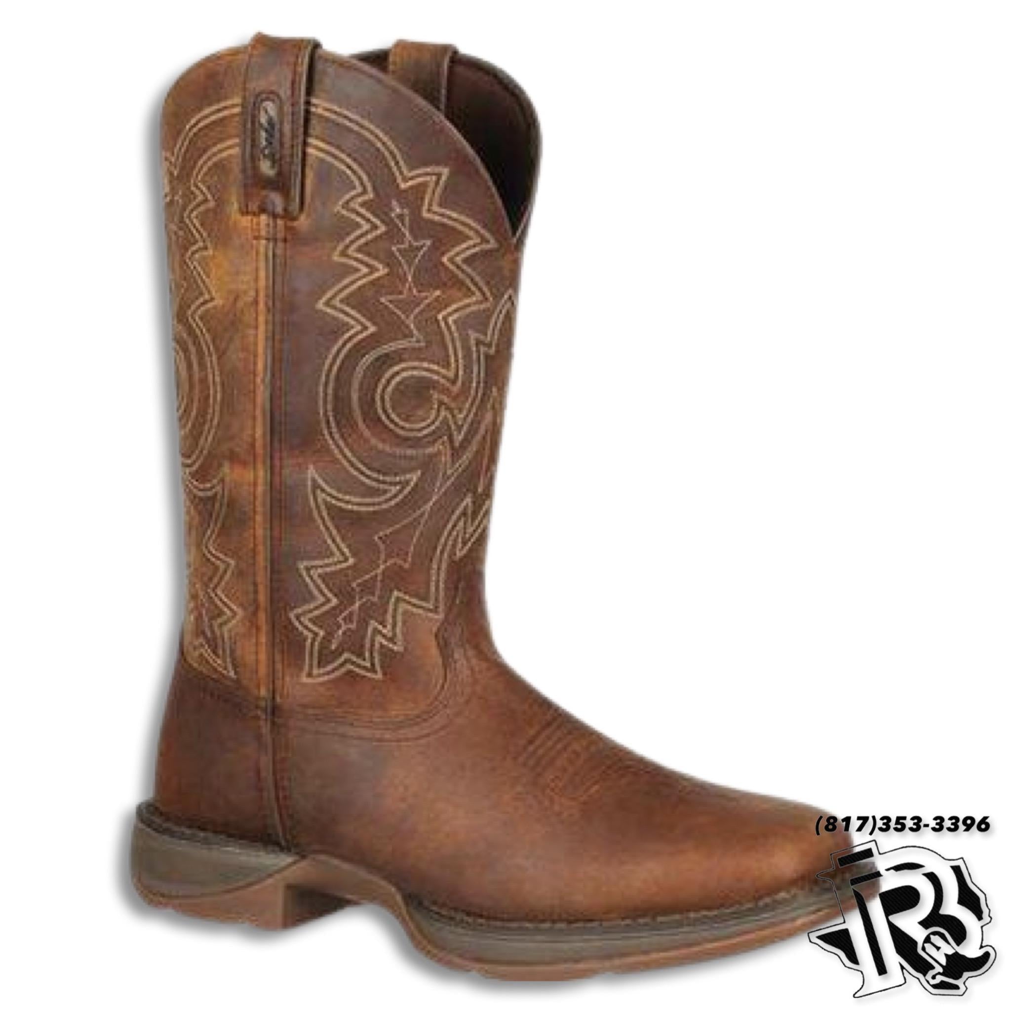 DURANGO STEEL TOE | BROWN MEN WESTERN WORK BOOTS DB4343