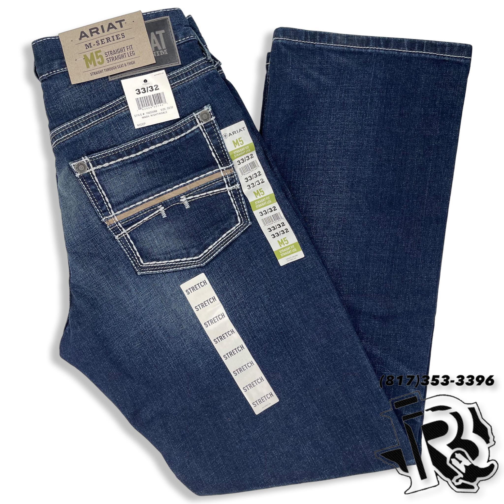 STRAIGHT LEG (SLIM FIT) | MENS JEANS DARK (10032088) – Botas Rojero