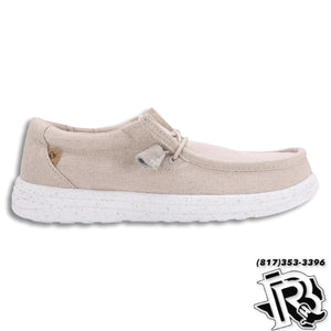 “ PAULA “ | WOMEN BEIGE CASUAL CANVAS SHOE