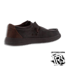 Load image into Gallery viewer, “ PAUL “ | MEN WAXED CHOCOLATE CASUAL CANVAS SHOE