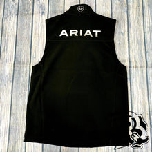 Load image into Gallery viewer, “ Dominic “ | ARIAT MEN WESTERN BLACK VEST SOFTSHELL 10028321