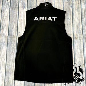 “ Dominic “ | ARIAT MEN WESTERN BLACK VEST SOFTSHELL 10028321