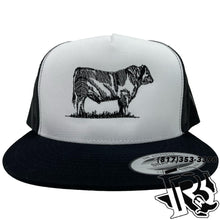 Load image into Gallery viewer, STEER EDITION | BR CAP BLACK/WHITE/BLACK