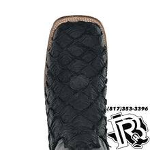 Load image into Gallery viewer, BIG BASS FISH BOOT | TONY LAMA MEN BOOTS 8260 MATTE BLACK
