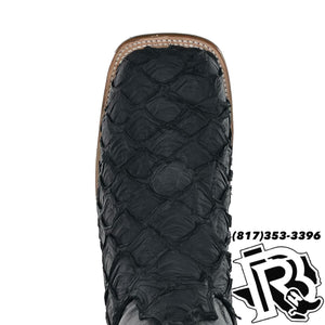 BIG BASS FISH BOOT | TONY LAMA MEN BOOTS 8260 MATTE BLACK