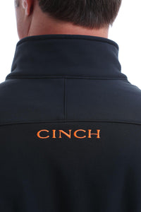 CINCH | MENS SOLID JACKET BLACK / ORANGE