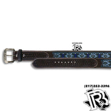 Load image into Gallery viewer, “ ALEXIS “ | MEN SOUTHERN WESTERN BEADED COWBOY BELT BT-700