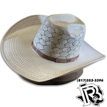 Load image into Gallery viewer, “ HONEY CONE “  | TAN COWBOY STRAW HAT 10X