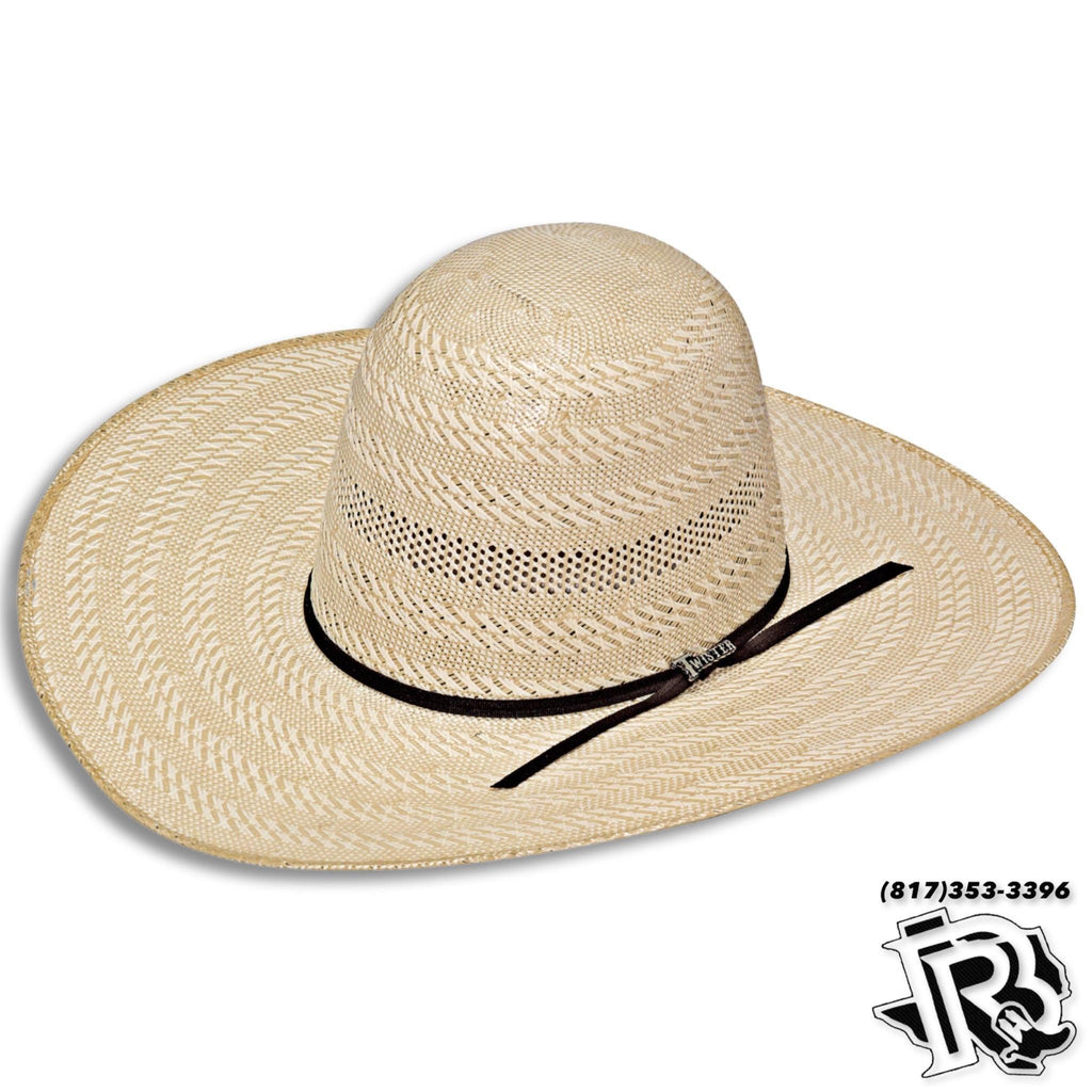 TWISTER 20X | “ WAVES “ COWBOY STRAW HAT T73678