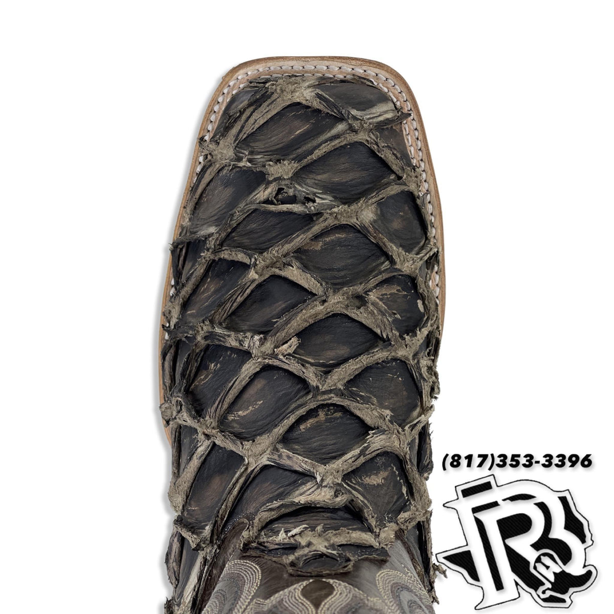 SA8265 “ | MEN WESTERN BOOTS ORIGINAL LEATHER SQUARE TOE BOOTS RUSTI ...