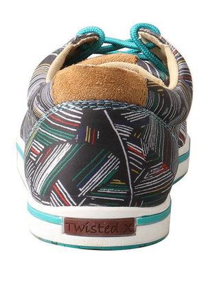 TWSTED X Women’s Hooey Loper Grey/Multi WHYC003