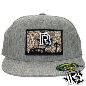 TOOLED LEATHER EDITION | BR CAP HEATHER GREY