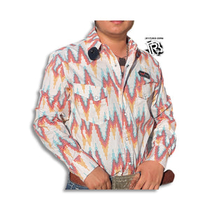“ Jace “ | Men Long Sleeve Shirt Snap Buttons RRMSOSRZ7U