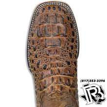 Load image into Gallery viewer, CAIMAN PRINT ORIX | MEN SQUARE TOE BOOTS