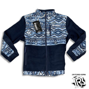 “ Alfred “ | KIDS BOYS WESTERN PULLOVER BLUE AZTEC HJ091NVA2