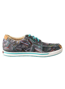 TWSTED X Women’s Hooey Loper Grey/Multi WHYC003