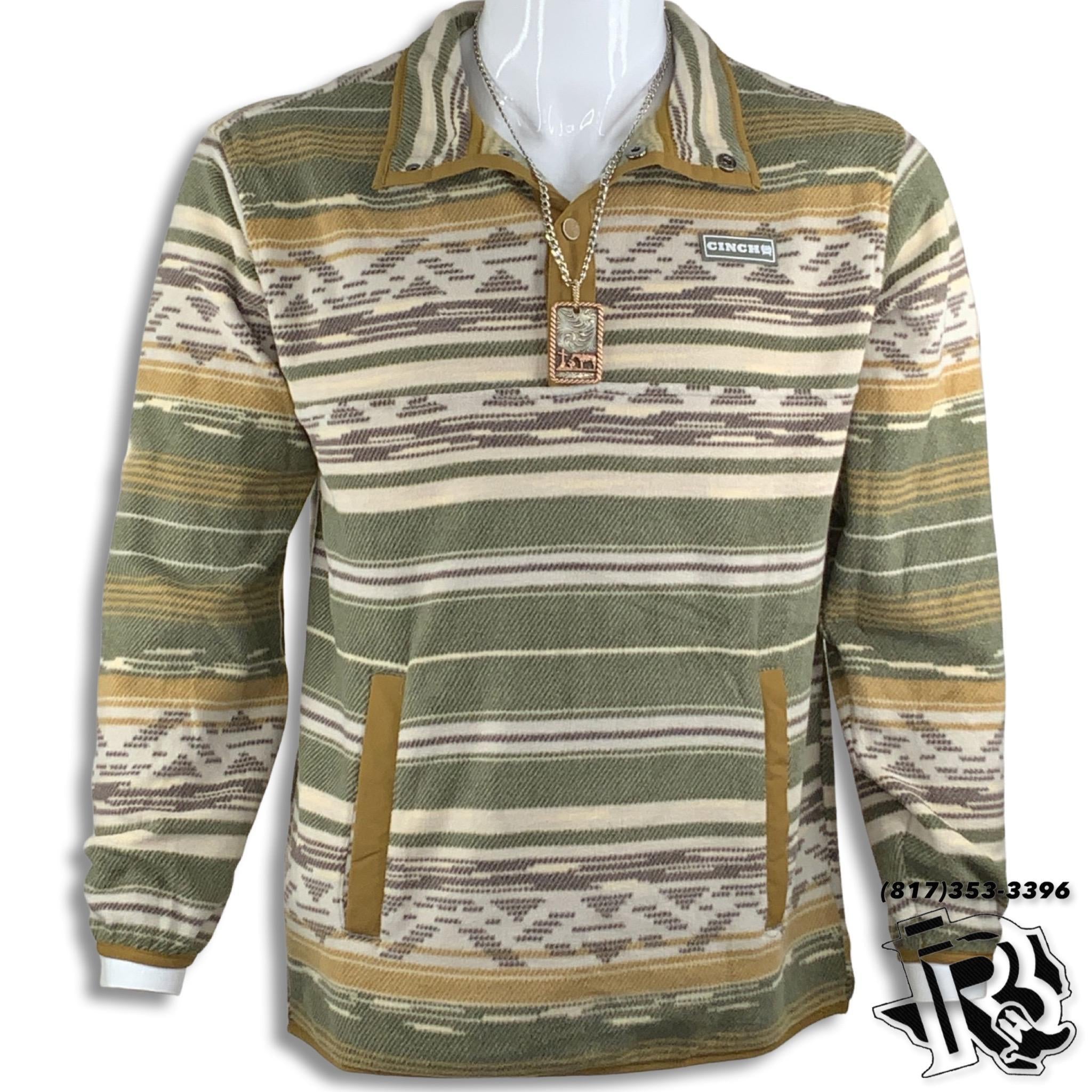 “ Derek “ | BROWN AZTEC MEN’S CINCH PULLOVER SWEATER MWK1514009