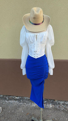Perla Skirt Royal Blue