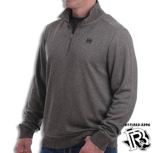 CINCH | MENS WESTERN SWEATER PULLOVER BROWN