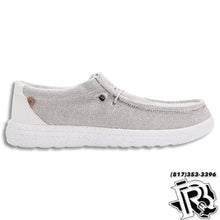 Load image into Gallery viewer, “ PAUL “ | WHITE MEN&#39;S CASUAL CANVAS SHOE