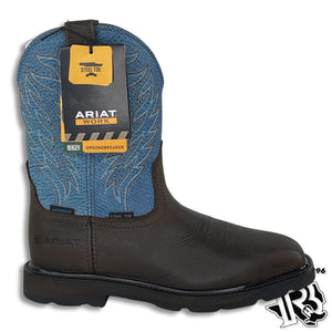 ARIAT STEEL TOE | WATERPROOF GROUNDBREAKER MENS WESTERN WORK BOOTS 10024999