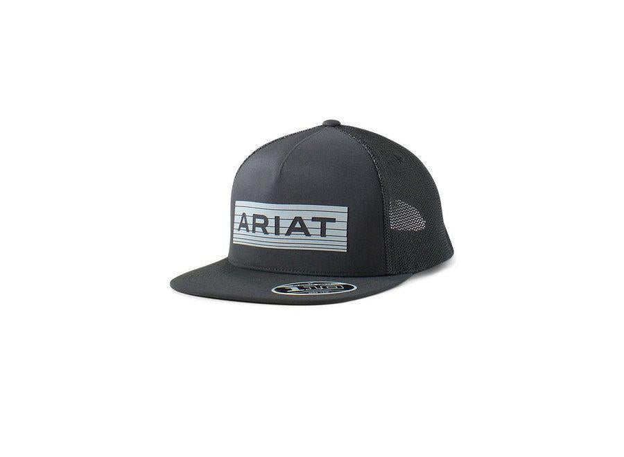 MENS  ARIAT SNAP REFLECTIVE LOGO CAP BLCK |A300077001