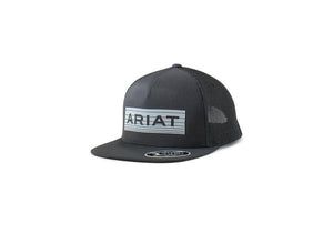 MENS  ARIAT SNAP REFLECTIVE LOGO CAP BLCK |A300077001