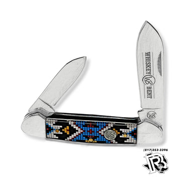 “ Charles  “ | WHISKEY BENT KNIFE WESTERN MULTI COLOR  WB12-06