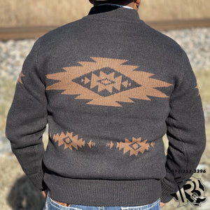 Men's Cinch Black Pullover Sweater (MWK156001)
